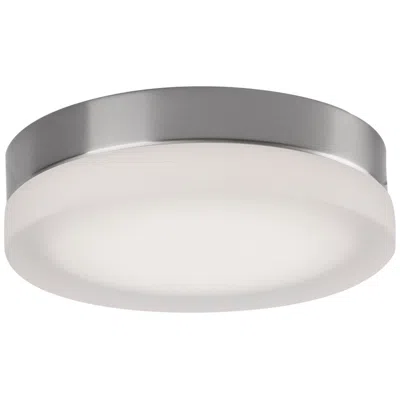 Kuzco Bedford Led 11-in Brushed Nickel Flush Mount