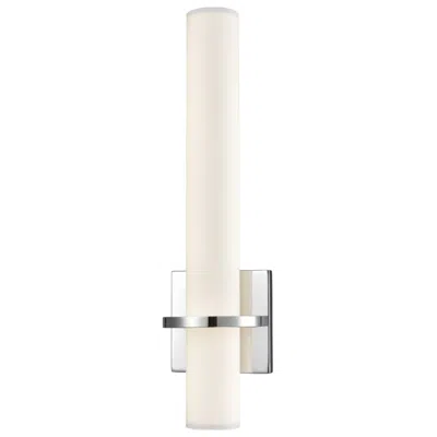 Kuzco Bhutan Led 5-in Chrome Wall Sconce