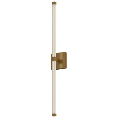 Kuzco Blade Led 32-in Brushed Gold Vanity Light