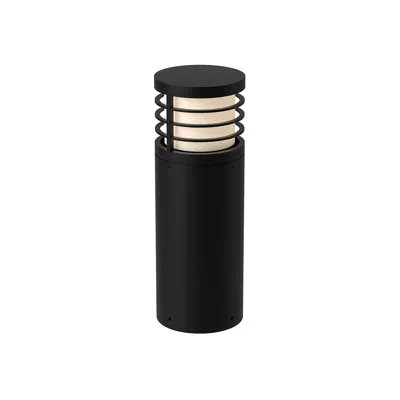 Kuzco Blaine Led 18-in Black Exterior Bollard