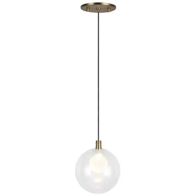 Kuzco Bolla Led 6-in Brushed Gold Pendant