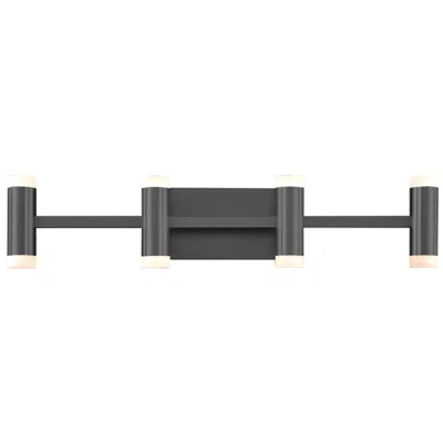 Kuzco Brazen Led 27-in Black Vanity Light