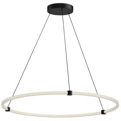 Kuzco Bruni Led 40-in Black Pendant