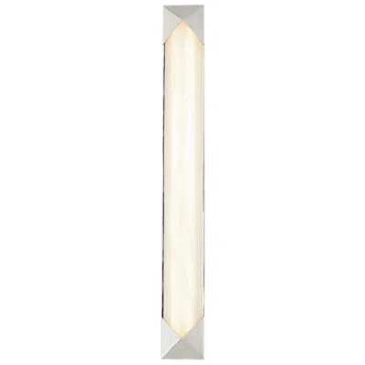 Kuzco Caesar 25" High Polished Nickel Led Wall Sconce