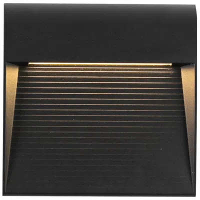 Kuzco Casa 7" High Black Led Outdoor Wall Light