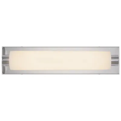 Kuzco Charleston 19-in Chrome Dimmable Led Bathroom Vanity Light