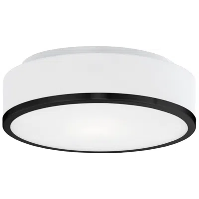 Kuzco Charlie Led 12-in Black Flush Mount