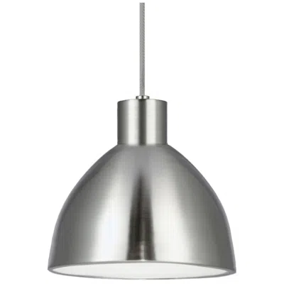 Kuzco Chroma Led 12-in Brushed Nickel Pendant