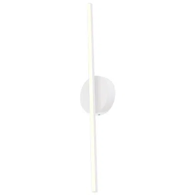 Kuzco Chute Led 23-in White Wall Sconce