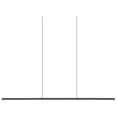 Kuzco Chute Led 35-in Black Linear Pendant