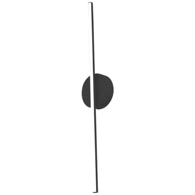 Kuzco Chute Led 35-in Black Wall Sconce