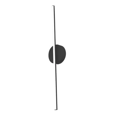 Kuzco Chute Led 35-in Black Wall Sconce