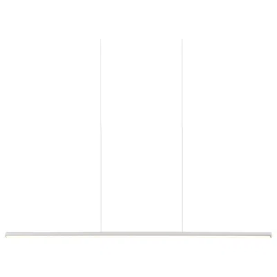 Kuzco Chute Led 35-in White Linear Pendant