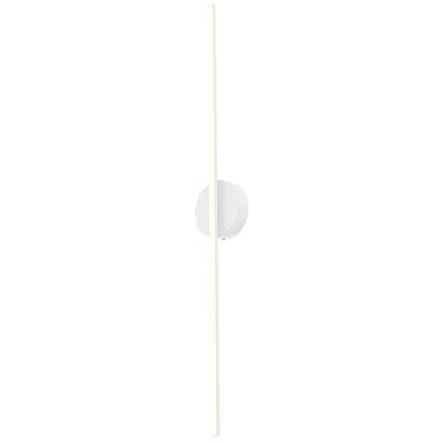 Kuzco Chute Led 47-in White Wall Sconce
