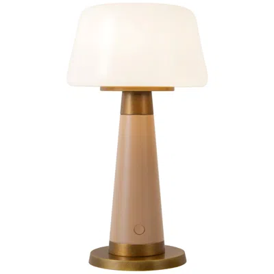 Kuzco Clemence 11-in Pink Dimmable Led Table Lamp