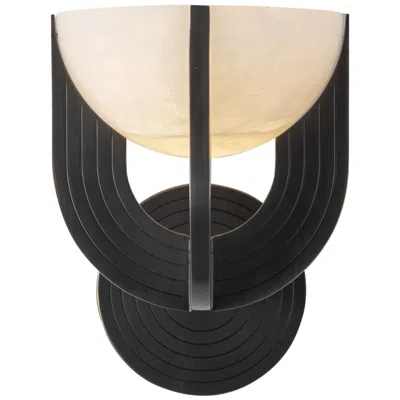 Kuzco Colette 8 1/4" High Urban Bronze Led Wall Sconce