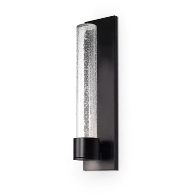 Kuzco Copenhagen 12-in 1 Light Black Integrated Led Outdoor Wall 11w