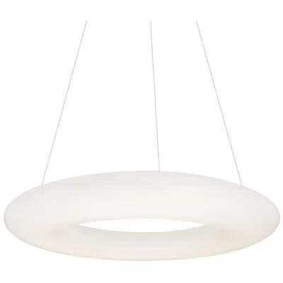 Kuzco Cumulus Led 36-in White Pendant