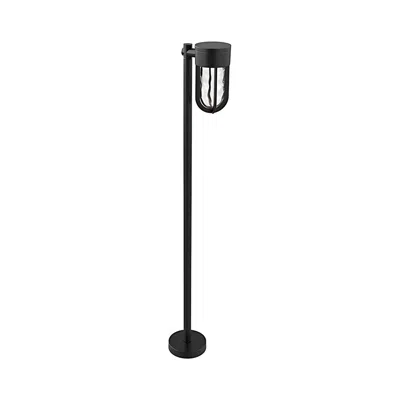Kuzco Davy 31 1/2" High Black Aluminum Led Outdoor Path Light