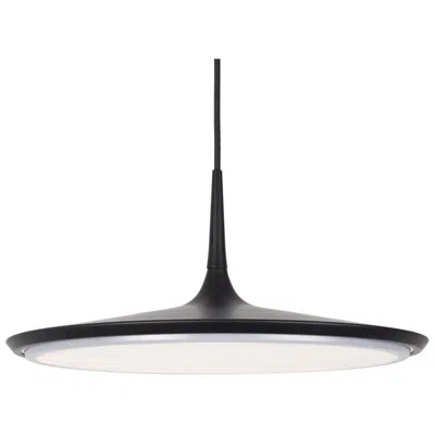 Kuzco Disc Led 16-in Black Pendant