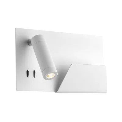 Kuzco Dorchester Led 11-in White Wall Sconce