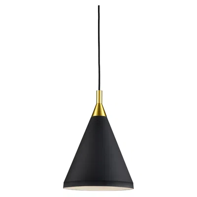 Kuzco Dorothy 10-in Black With Gold Detail Pendants