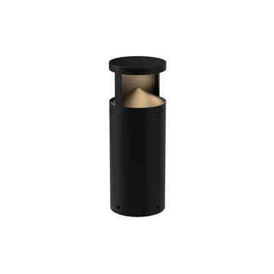 Kuzco Dover Led 17-in Black Exterior Bollard