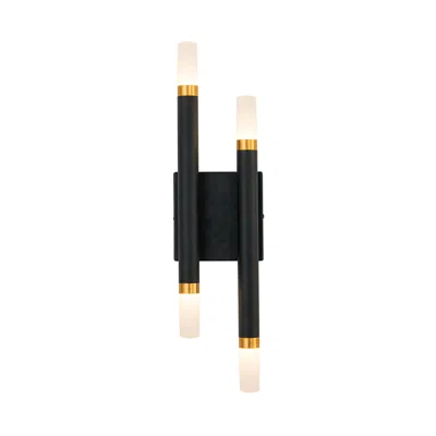 Kuzco Draven Led 5-in Black Wall Sconce