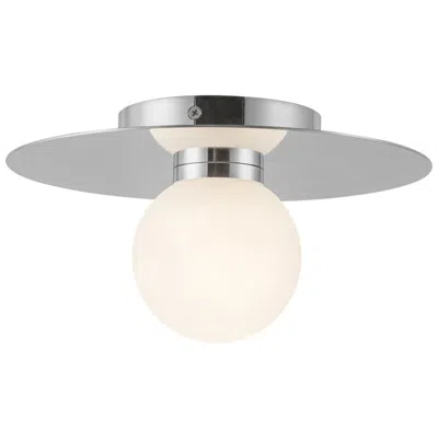 Kuzco Elixir Led 10-in Chrome Flush Mount