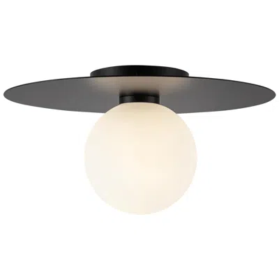 Kuzco Elixir Led 14-in Black Flush Mount