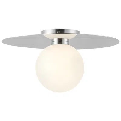 Kuzco Elixir Led 14-in Chrome Flush Mount