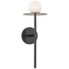 Kuzco Elixir Led 16-in Black Wall Sconce