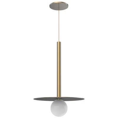 Kuzco Elixir Led 19-in Brushed Gold Pendant