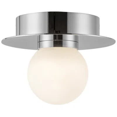 Kuzco Elixir Led 6-in Chrome Flush Mount