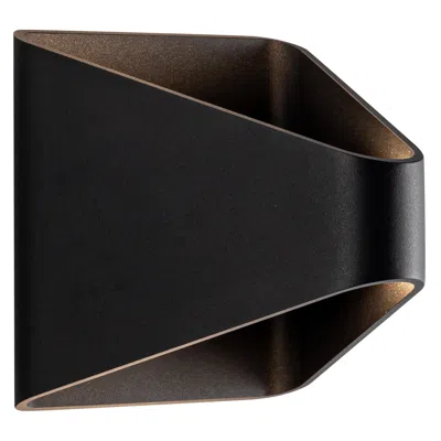 Kuzco Ellis Led 6-in Black Exterior Wall Sconce
