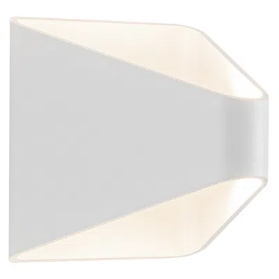 Kuzco Ellis Led 6-in White Exterior Wall Sconce