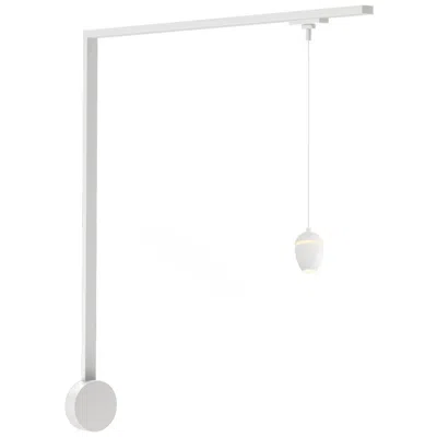 Kuzco Eloa 1 Light White Dimmable 4000k Led Trilo Track Wall Kit