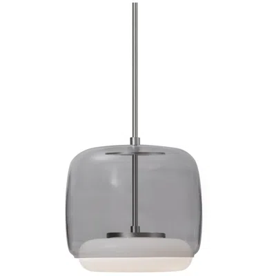Kuzco Enkel Led 10-in Smoked/brushed Nickel Pendant