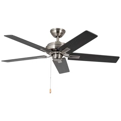 Kuzco Erikson 52-in Brushed Nickel Ceiling Fan