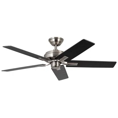 Kuzco Erikson 52-in Brushed Nickel Ceiling Fan