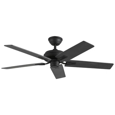 Kuzco Erikson 52-in Matte Black Ceiling Fan