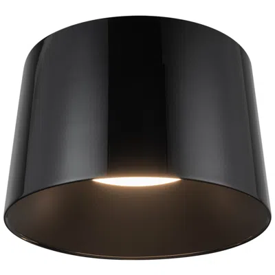 Kuzco Etta Led 12-in Jet Black Flush Mount