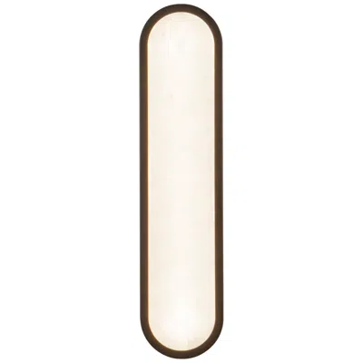 Kuzco Evelyn 22-in Alabaster Led Bathroom Wall/vanity Light With Matte Black