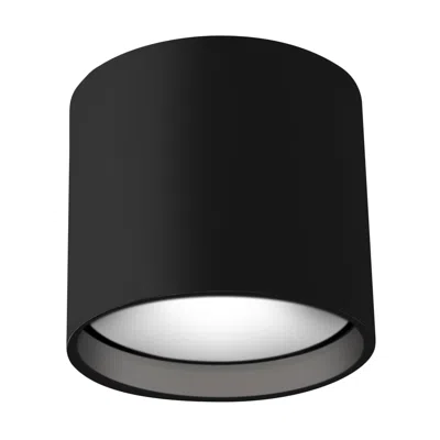 Kuzco Falco Led 5-in Black Flush Mount
