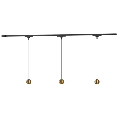 Kuzco Faria 3 Light Gold Dimmable 4000k Led Trilo Track Ceiling Kit