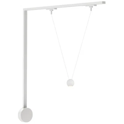 Kuzco Faria Double 1 Light White Dimmable 4000k Led Trilo Track Wall Kit