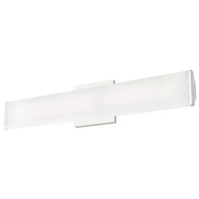 Kuzco Ferguson Led 24-in Chrome Vanity Light