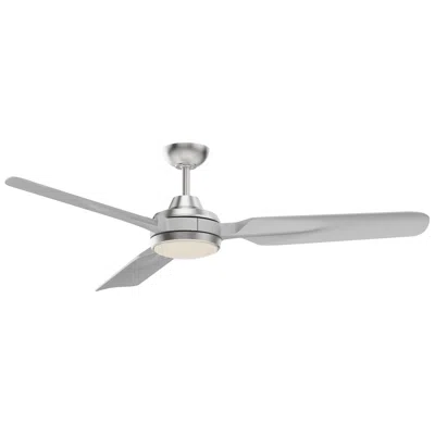 Kuzco Fremont Led 60-in Brushed Nickel Ceiling Fan