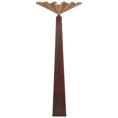 Kuzco Furrow 65-in Pink Floor Lamp In Brown