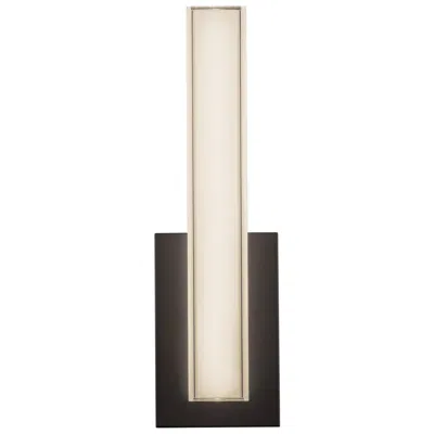 Kuzco Garland 15-in Black Dimmable Led Wall/vanity Light